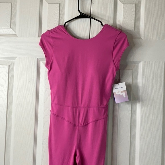 JoyLab Women’s Pink Jumpsuit Stretch Flare Size XS - Picture 5 of 9